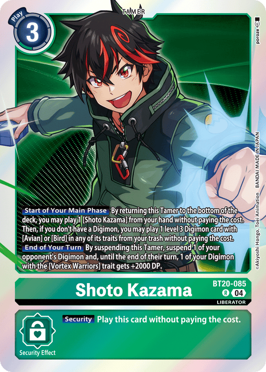 Shoto Kazama BT20-085