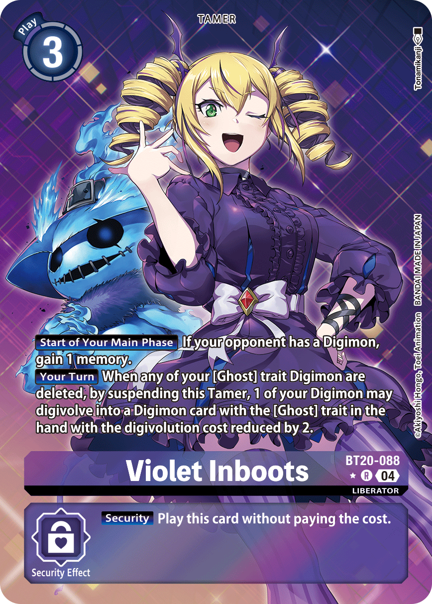 Violet Inboots BT20-088 (Alternate Art)