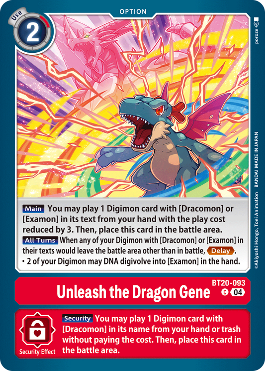 Unleash the Dragon-Gene BT20-093