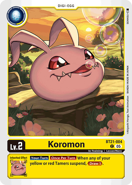 Koromon BT21-004
