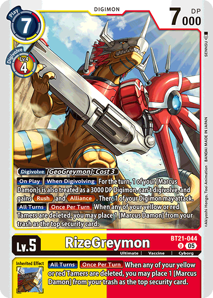 RizeGreymon BT21-044