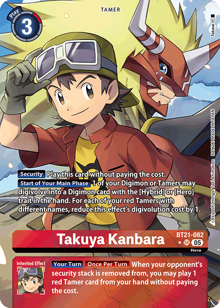 Takuya Kanbara BT21-082 (Alternate Art)