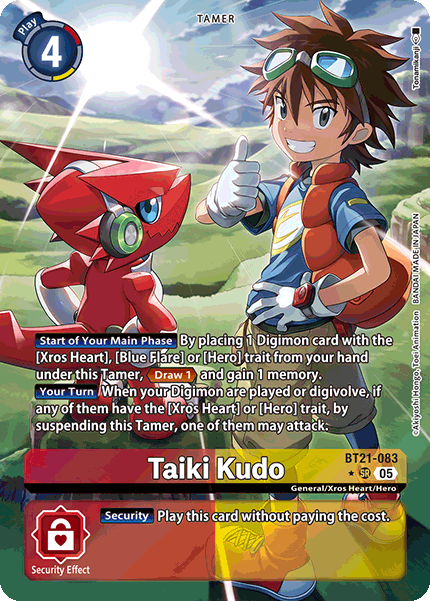 Taiki Kudo BT21-083 (Alternate Art)