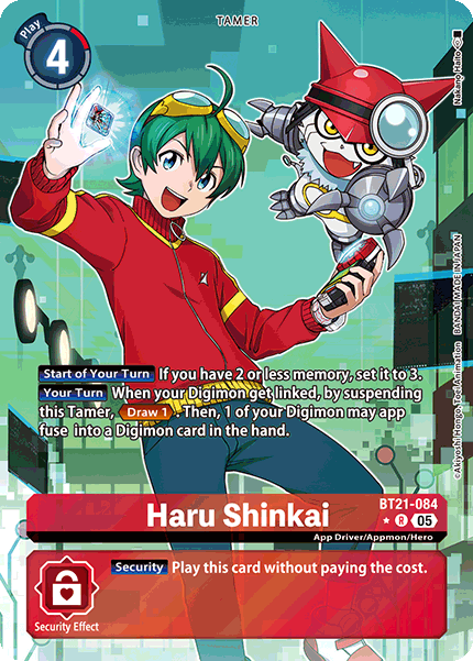 Haru Shinkai BT21-084 (Alternate Art)