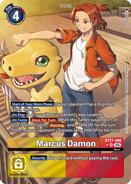 Marcus Damon BT21-086 (Alternate Art)