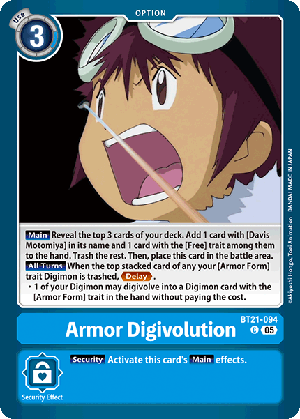 Armor Digivolution BT21-094