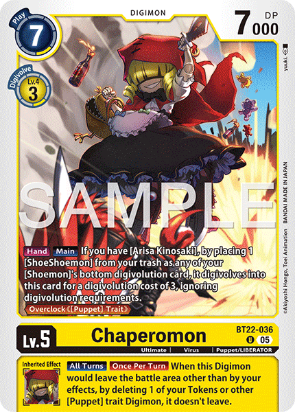 Chaperomon BT22-036