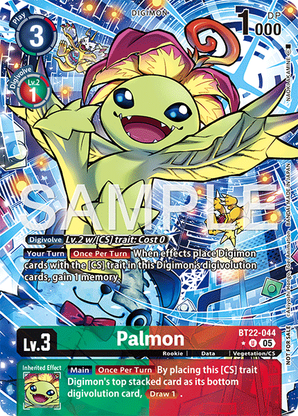 Palmon BT22-044 (Alternate Art)