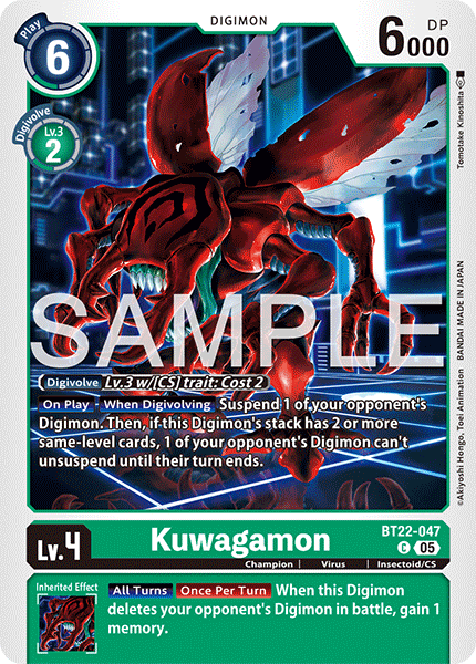 Kuwagamon BT22-047