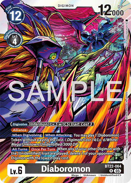Diaboromon BT22-064