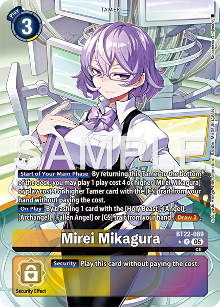 Mirei Mikagura BT22-089 (Alternate Art)