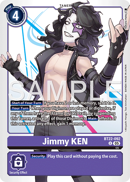 Jimmy KEN BT22-092