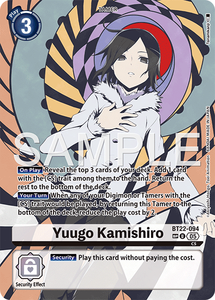 Yuugo Kamishiro BT22-094 (Alternate Art)2