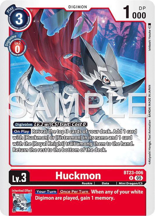 Huckmon BT23-006