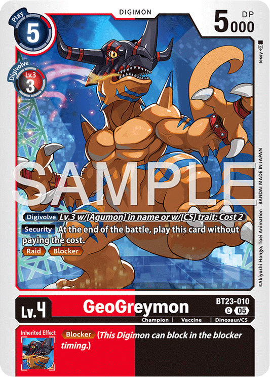 GeoGreymon BT23-010