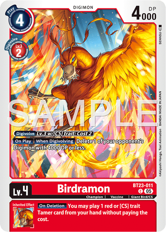 Birdramon BT23-011