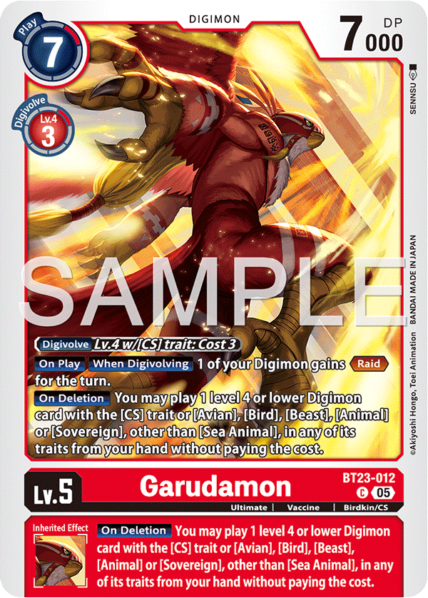 Garudamon BT23-012