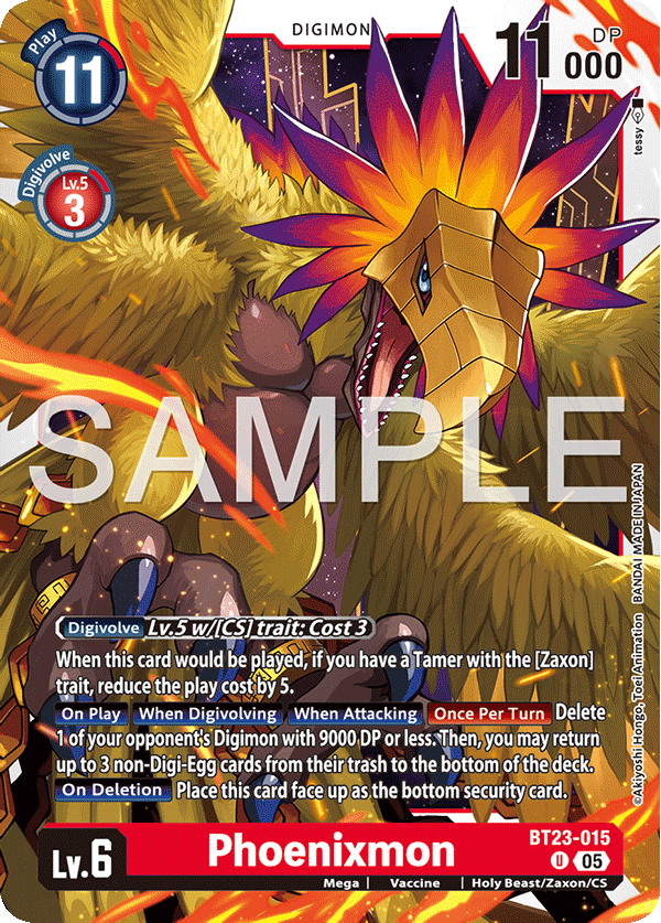 Phoenixmon BT23-015