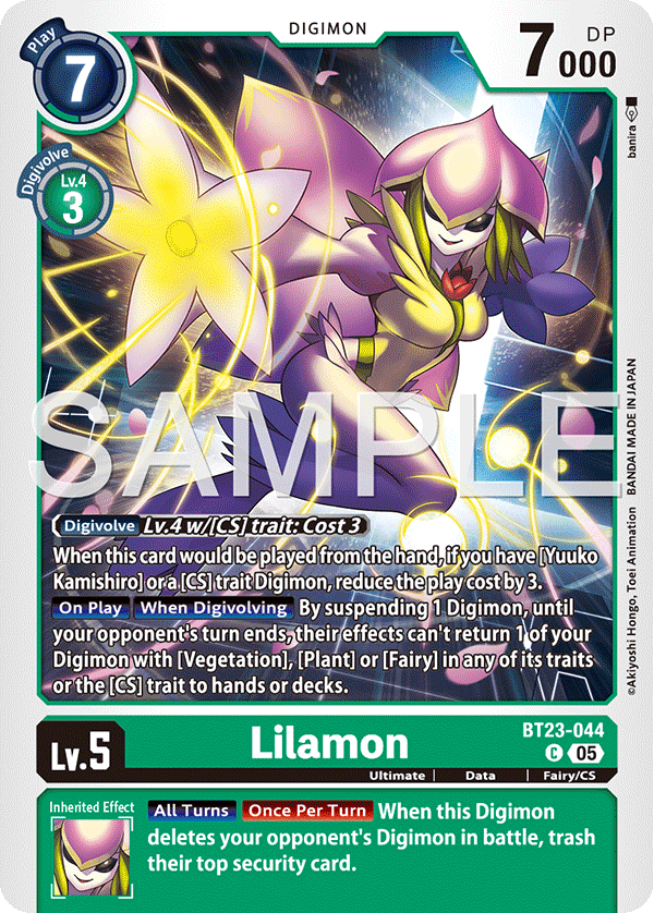 Lilamon BT23-044