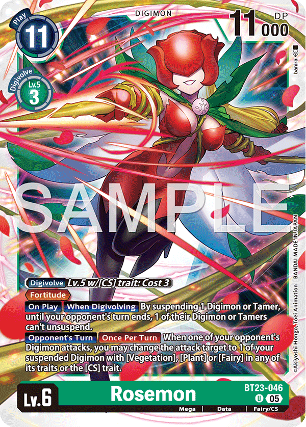 Rosemon BT23-046