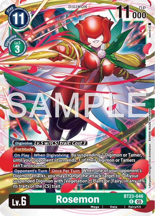 Rosemon BT23-046