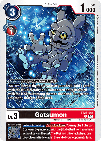 Gotsumon BT23-048