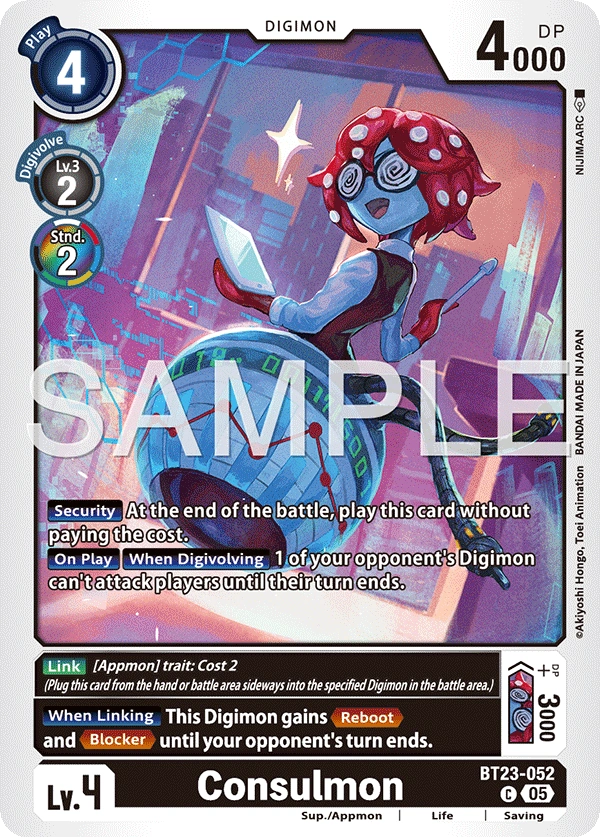 Consulmon BT23-052