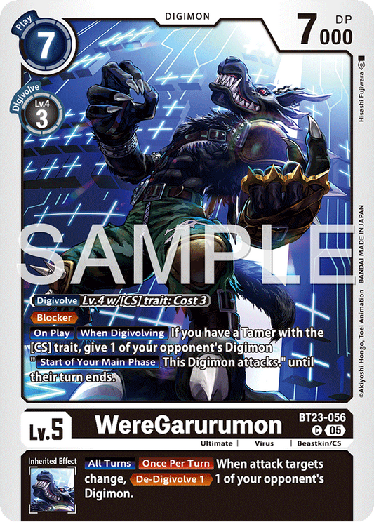 WereGarurumon BT23-056