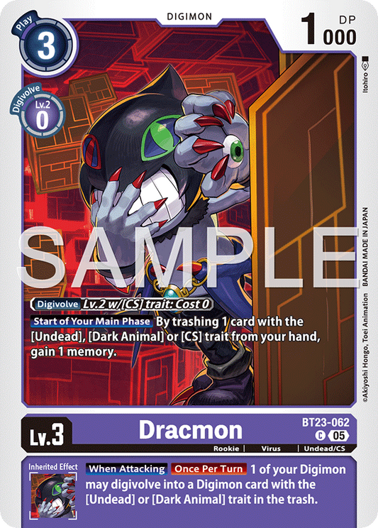 Dracmon BT23-062
