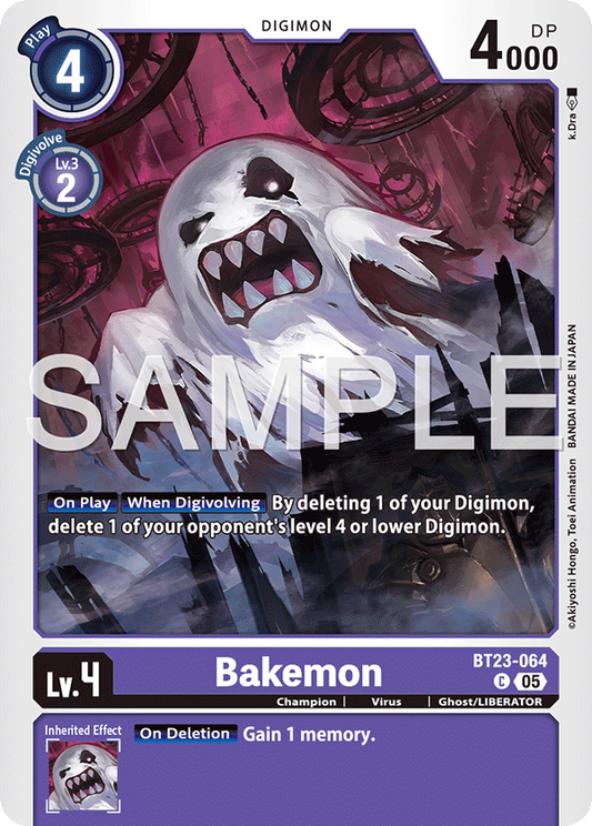 Bakemon BT23-064