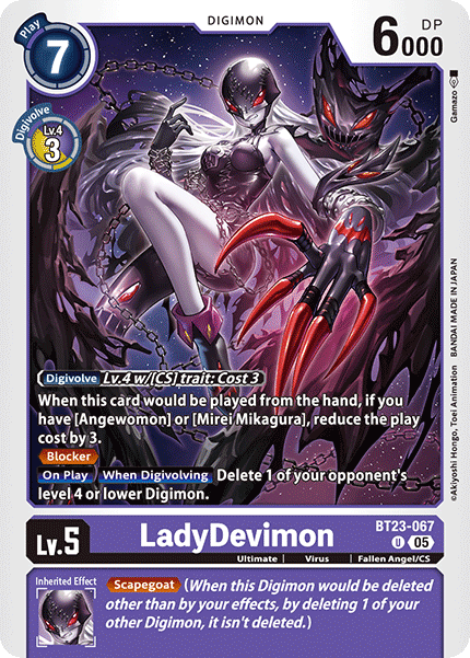 LadyDevimon BT23-067