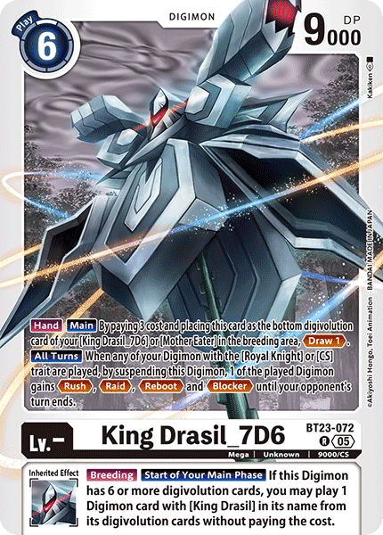 King Drasil_7D6 BT23-072