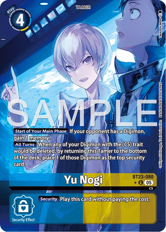 Yu Nogi BT23-080 (Alternate Art)