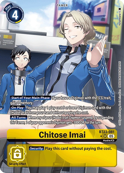 Chitose Imai BT23-081 (Alternate Art)