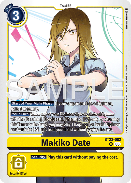 Makiko Date BT23-082