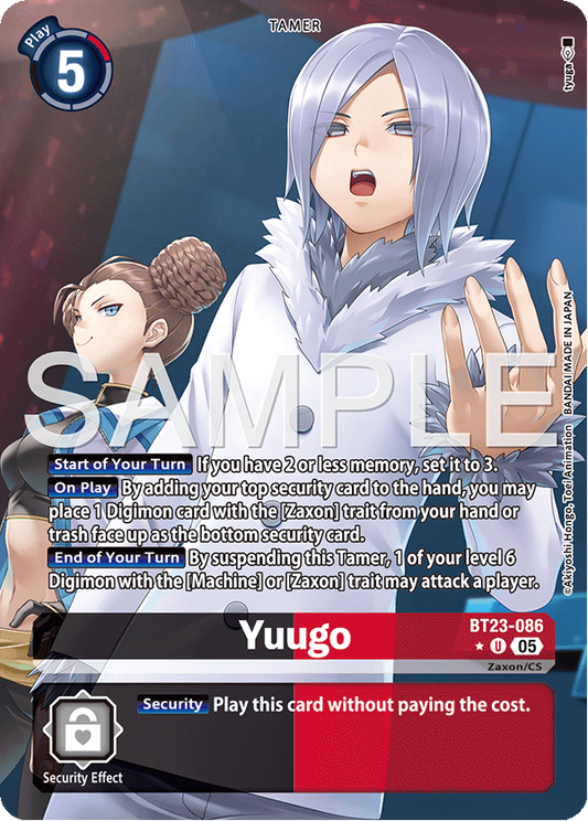 Yuugo BT23-086 (Alternate Art)