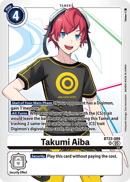 Takumi Aiba BT23-089