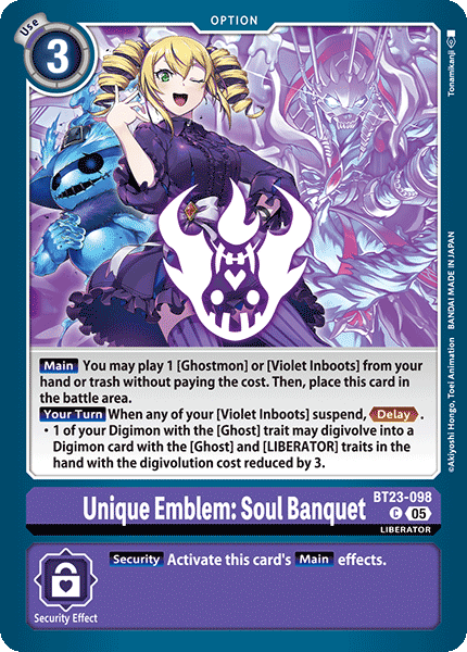 Unique Emblem: Soul Banquet BT23-098