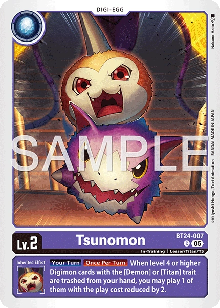 Tsunomon BT24-007