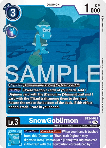 SnowGoblimon BT24-021
