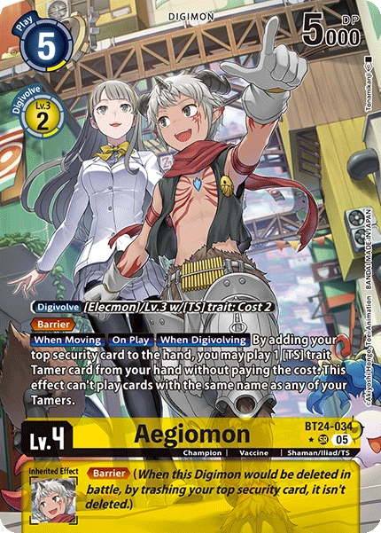 Aegiomon BT24-034 (Alternate Art)