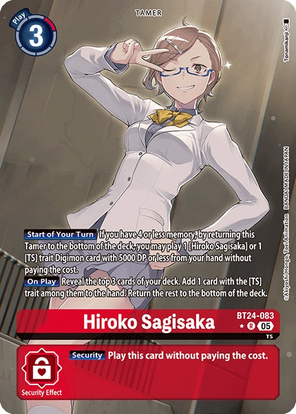 Hiroko Sagisaka BT24-083 (Alternate Art)