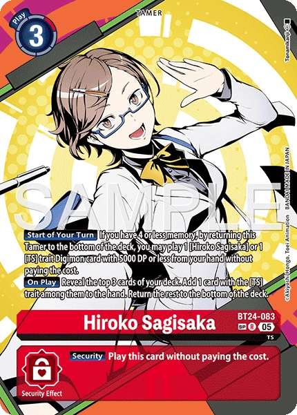 Hiroko Sagisaka BT24-083 (Alternate Art)2