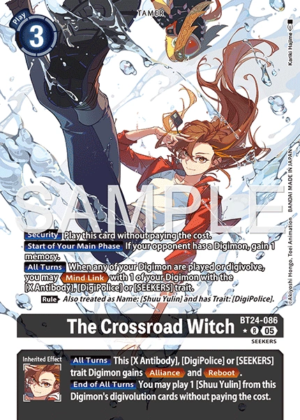 The Crossroad Witch BT24-086 (Alternate Art)
