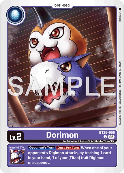 Dorimon BT25-006
