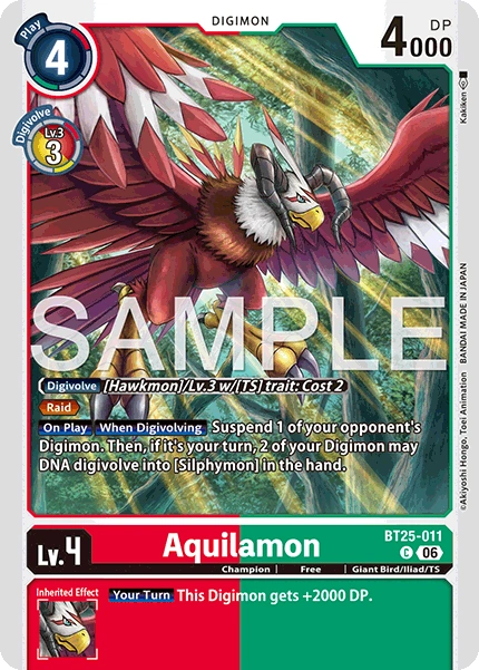 Aquilamon BT25-011