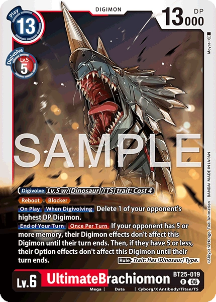 UltimateBrachiomon BT25-019
