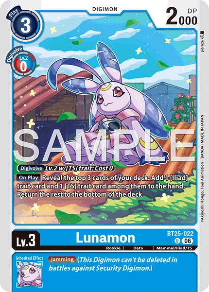Lunamon BT25-022