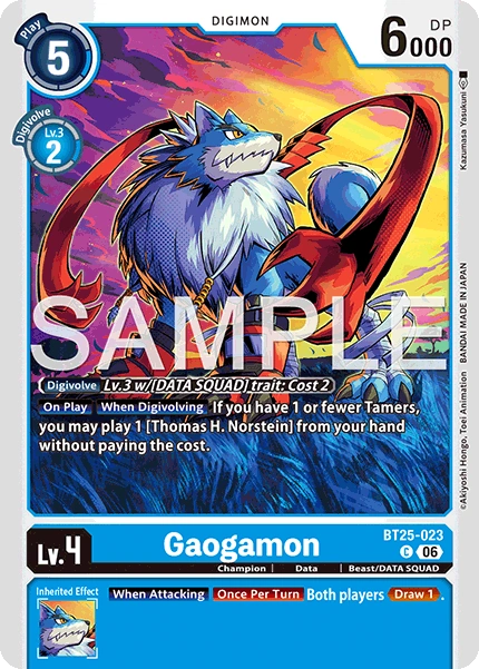 Gaogamon BT25-023