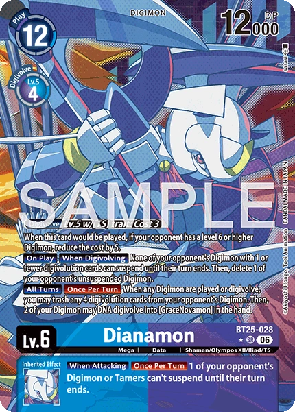 Dianamon BT25-028 (Alternate Art)